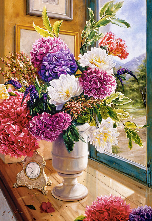 Castorland - Still Life with Hydrangeas (1000 dielikov)