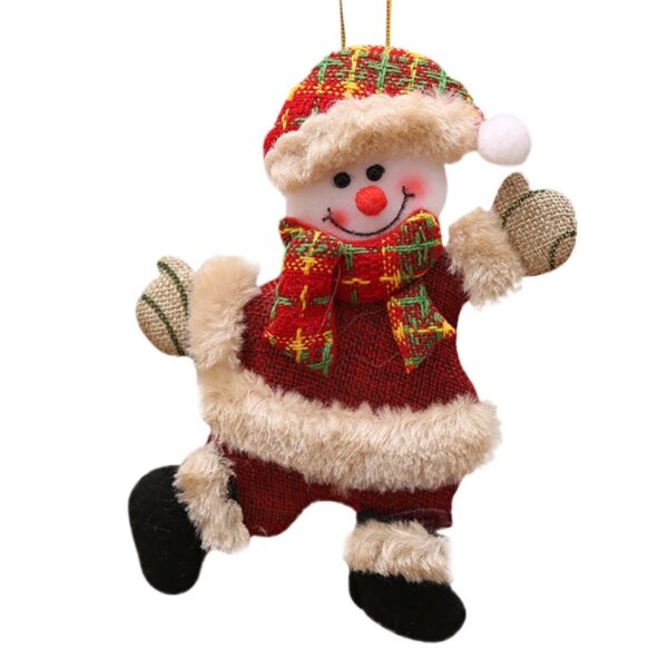 Vianočná dekorácia Snehuliačik