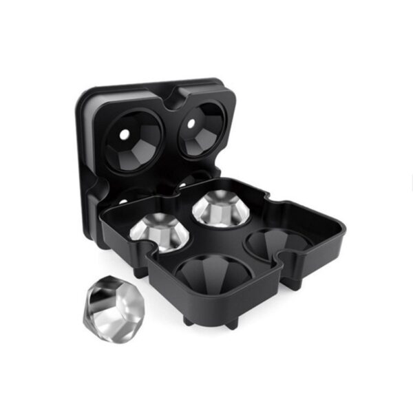 Forma na ľad - 3D Diamanty