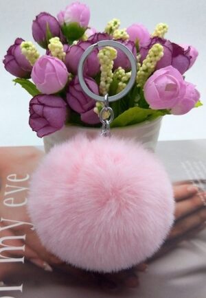 Plyšová kľúčenka Gulička Ružová