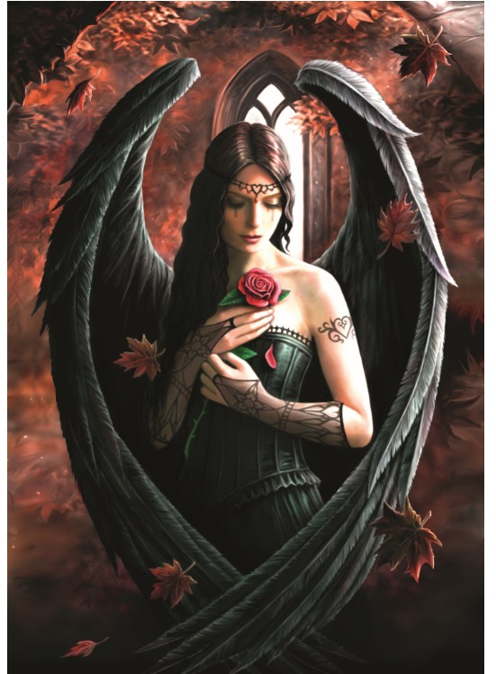 Bluebird - Anne Stokes - Angel Rose (1000 dielikov)