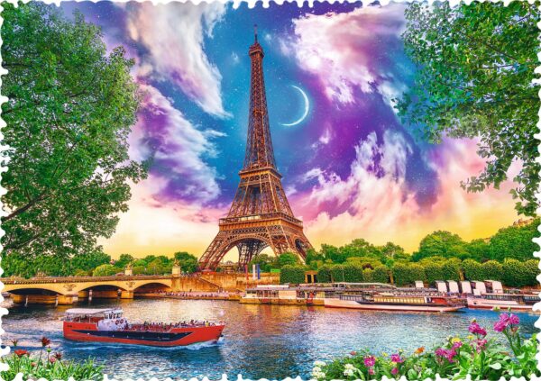 Trefl - Crazy Shapes - Sky Over Paris (600 dielikov)