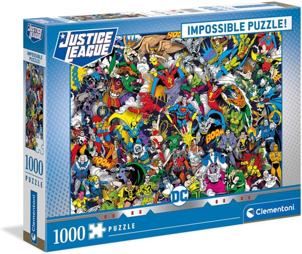 Clementoni - Impossible Puzzle - Justice League (1000 dielikov) - Obrázok 2