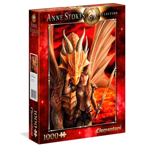 Clementoni -  Anne Stokes Inner Strength (1000 dielikov)