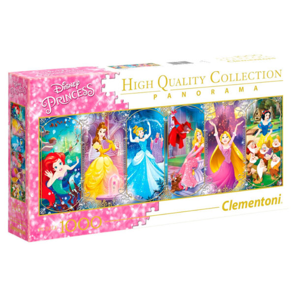 Clementoni - Disney Princess Panorama (1000 dielikov) - Obrázok 2