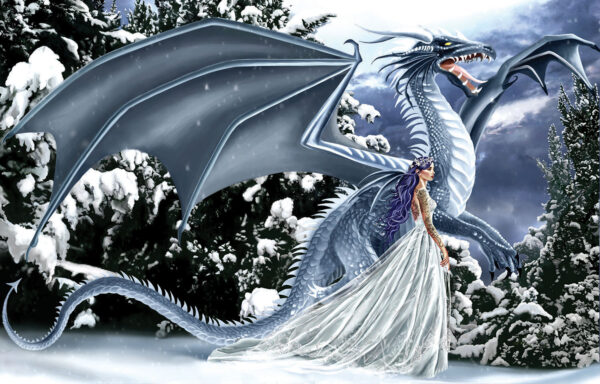 SunsOut - Nene Thomas - Ice Dragon (1000 dielikov)