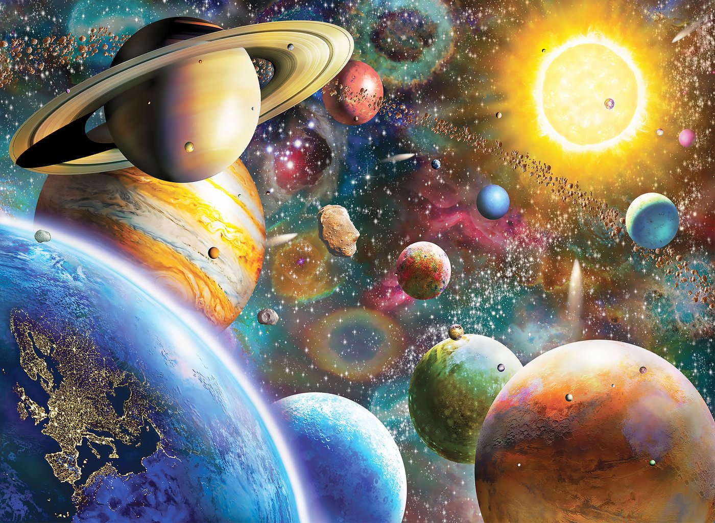 Anatolian - Planets in Space (1000 dielikov)