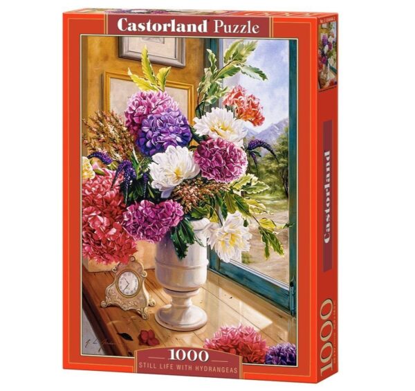 Castorland - Still Life with Hydrangeas (1000 dielikov) - Obrázok 2