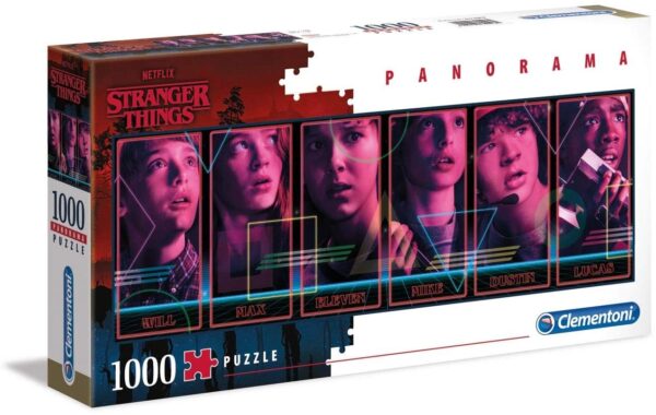 Clementoni - Stranger Things Panorama (1000 dielikov) - Obrázok 2