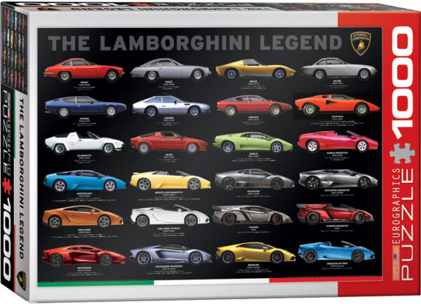 Eurographics -  The Lamborghini Legend (1000 dielikov)