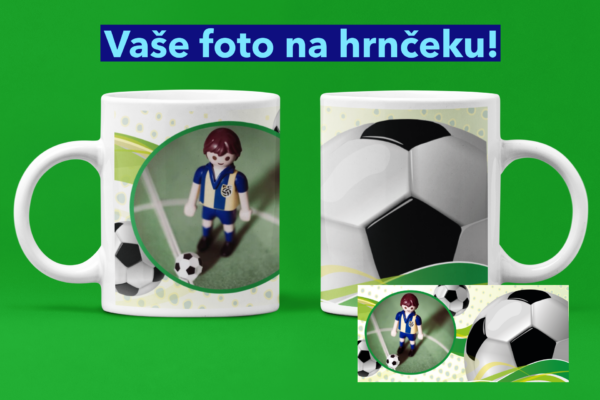 Hrnček pre futbalistu s fotkou (D329)